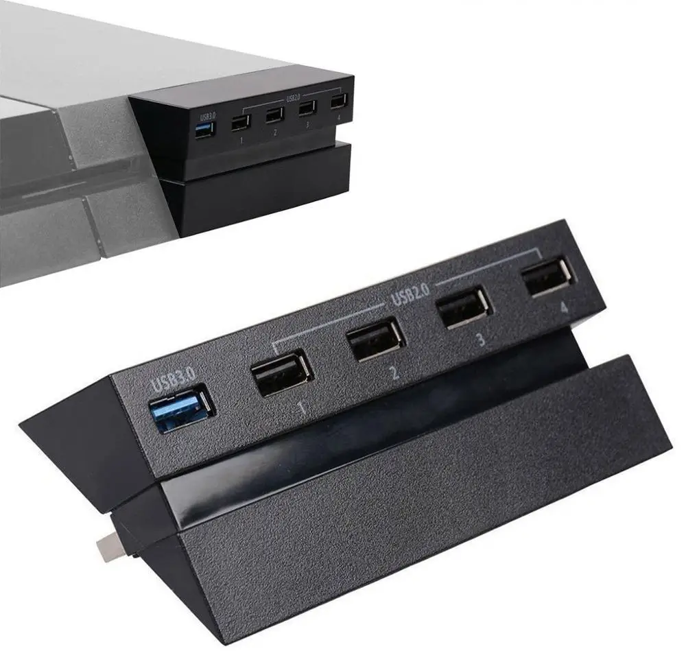 Удлинитель USB 3 0 2 с 5 портами высокоскоростной адаптер конвертер для консоли Sony
