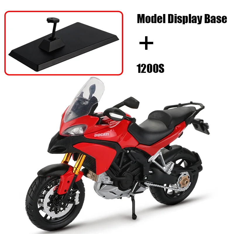 Maisto 1:12 Scale Alloy Motorcycle Model Toy Motorbike Mountain Bike Racing Vehicle 1200S Creative Cars Toys For Children Gift - Цвет: set