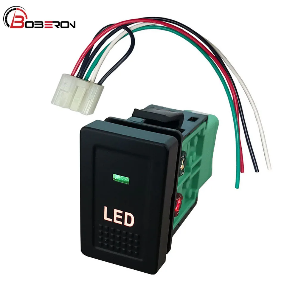 Автомобильный светодиодный выключатель питания ВКЛ./ВЫКЛ. Светильник световая