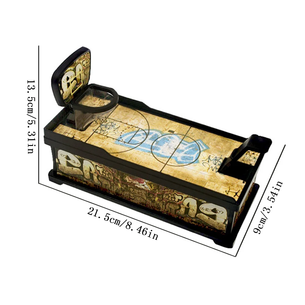 

Children's Toy Coin Shooting Piggy Bank Innovative Desktop Basketball Court Game Interactive Piggy Bank Office Desktop Toys