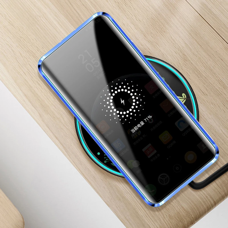 Защитный чехол из закаленного стекла для Samsung Galaxy S10 Plus S8 S9 Note 10 9 8 360 | Мобильные