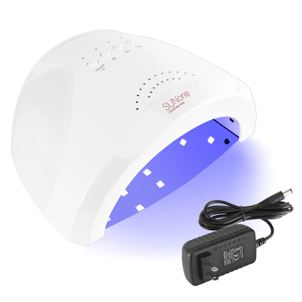 Sunone White US Лампы для ногтей УФ-Сушилка для ногтей лампа UVLED 48 Вт SUNONE Маникюр УФ лампа для маникюра Гель-лак сушка для ногтей Гель-лак отверждение - Цвет: Sunone White US