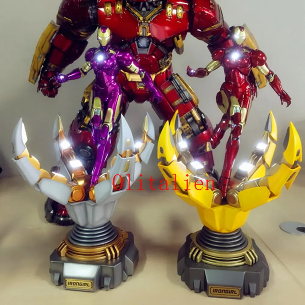 Hasbro Мстители супер герой Железный человек женская версия MK8 битва форма статуя