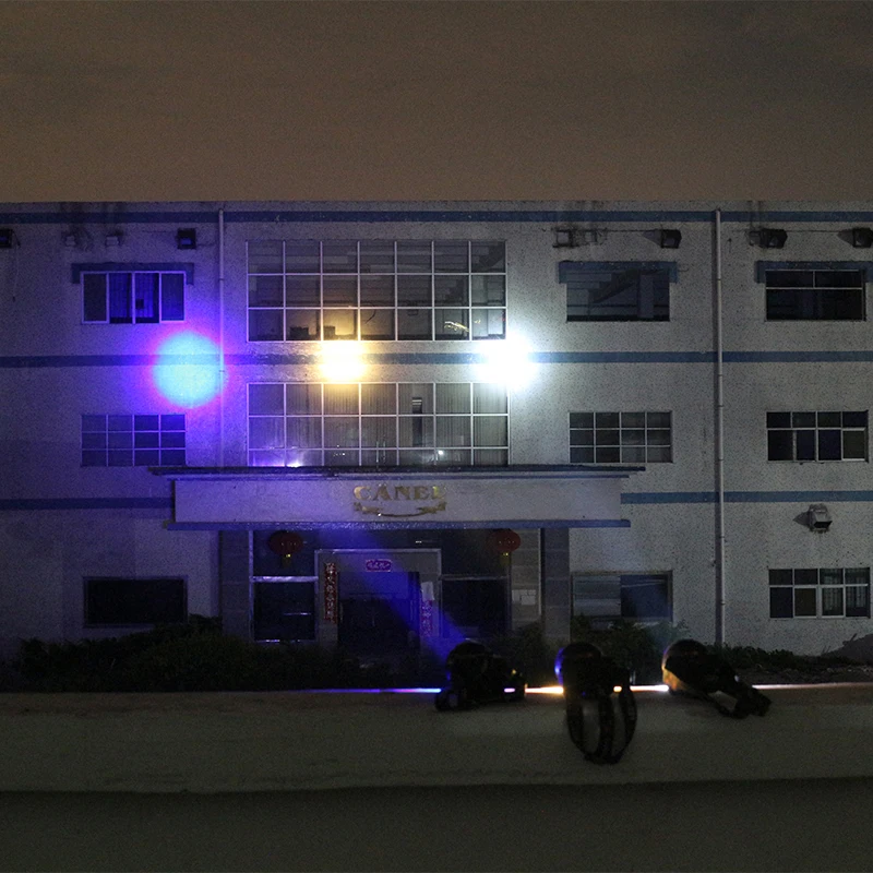 

3 Colors White Yellow & Blue Led Headlamp Built in Battery Rechargeable Headlight Head Flashlight Lamp Torch Light for Fishing