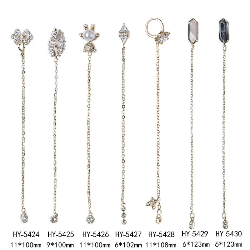 

Zircon Nail Art Decoration Diamond Nail Zircon Nail Crystal Jewelry Diamond Bear Ring Black Zirconium Chain