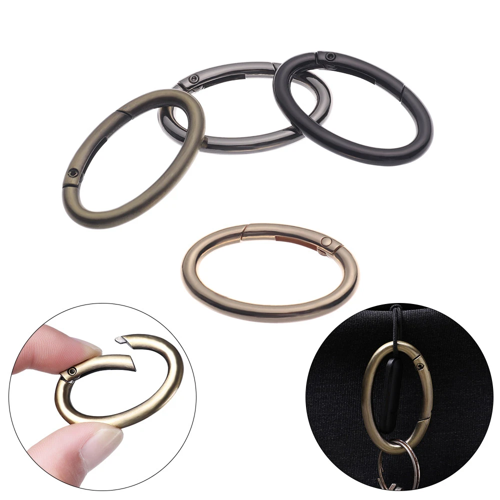 1 шт. Пружинные овальные кольца для ворот из цинкового сплава|Детали и аксессуары