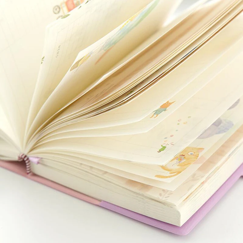 Kawaii Candy Color Notebook Journal Diary Planner Notepad Organizer Paper Note Book A6 Agendas Korean Stationery | Дом и сад
