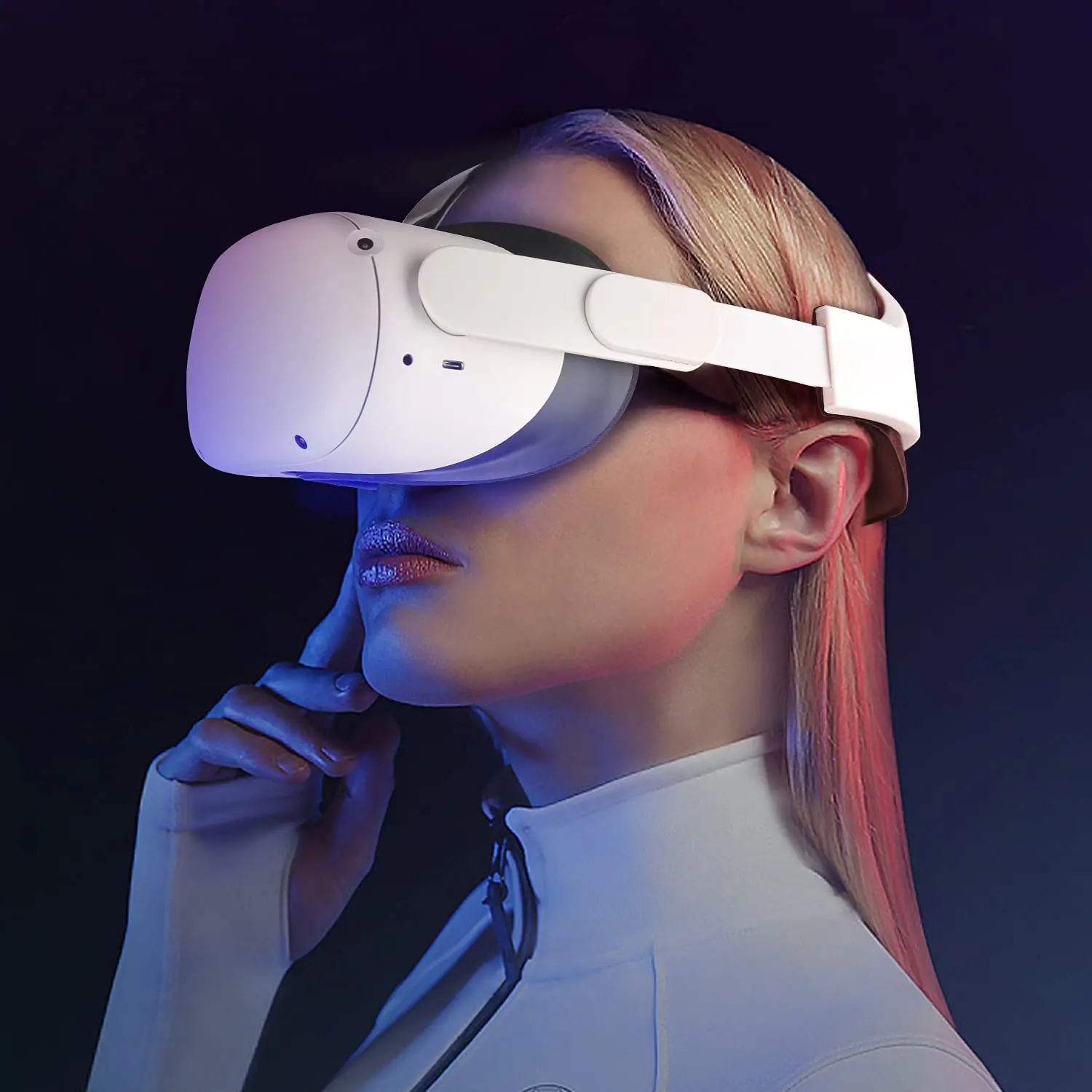 Ремешок для Oculus Quest 2 VR Halo ремешок очков виртуальной реальности поддерживающий