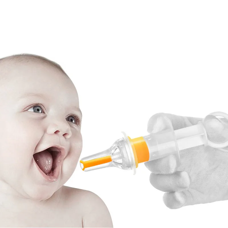 

Baby Smart Medicine Dispenser Infant Needle Feeder Squeeze Medicine Syringe Dropper Pacifier Baby Feeding Care Anti-choke