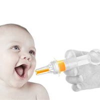 baby smart medicine dispenser infant needle feeder squeeze medicine syringe dropper pacifier baby feeding care anti choke