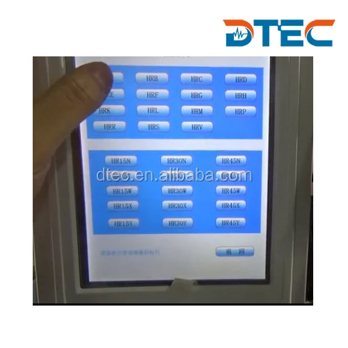 DTEC DHBRV-250T Универсальный тестер твердости сенсорный экран полная автоматическая