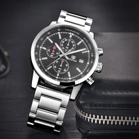 benyar top brand watch mens luxury quartz watch stainless steel waterproof men timing code table mens clock relogio masculino