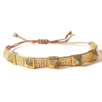zhongvi boho rivet bracelets for women miyuki zircon bracelet pulseras mujer moda colorful armband jewelry best friends gifts