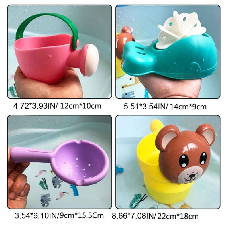 Children's Play Water Beach Toys Baby Bathroom Swimming Pool Parent-child Interactive Shower Water Toys Set