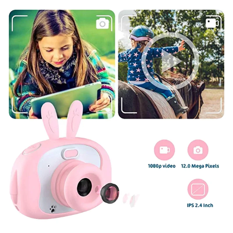 12 МП детская камера ips 2 4 дюймов цифровая s для детей видеокамера с 32 ГБ sd-карта