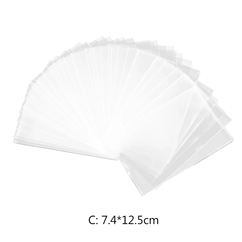 

Чехлы для карт, прозрачные защитные чехлы для карт MTG, 100 шт.