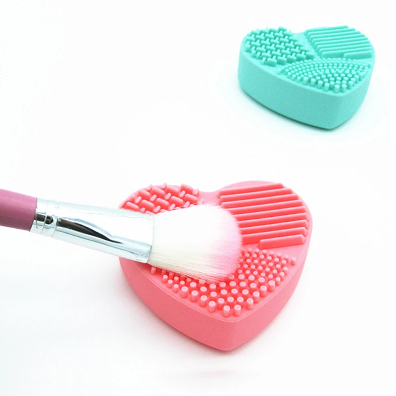 Силиконовая щетка для макияжа очиститель кистей перчатка косметическая