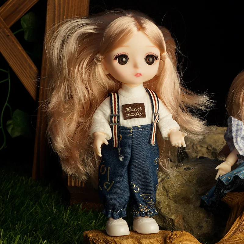 Reborn 13 подвижных шарнирных кукол 16 см сюрприз кукла Blyth куклы игрушки детская BJD