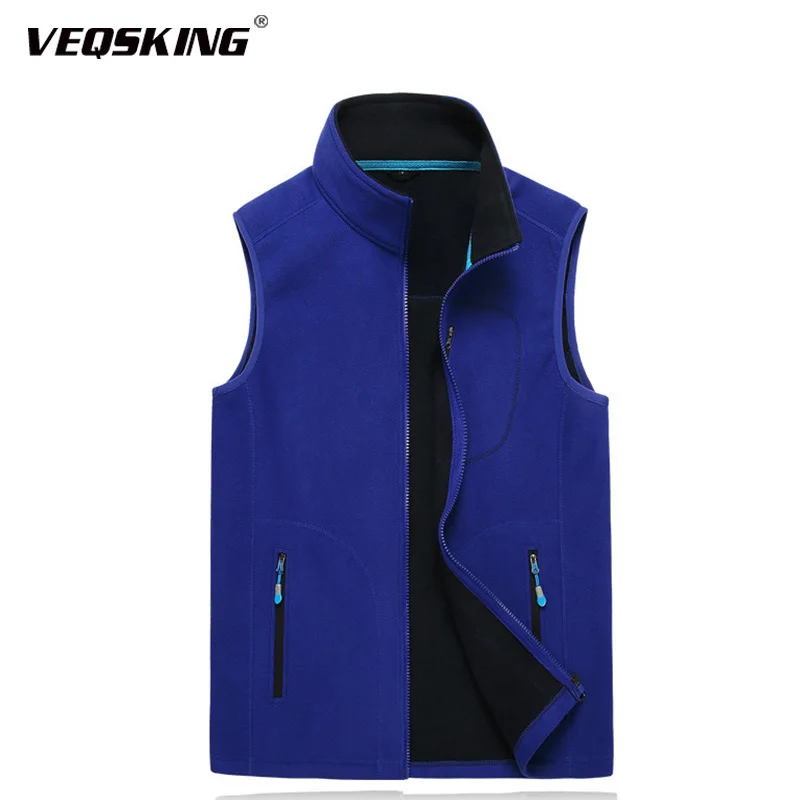 Дышащий спортивный флисовый жилет для улицы мужской походов альпинизма
