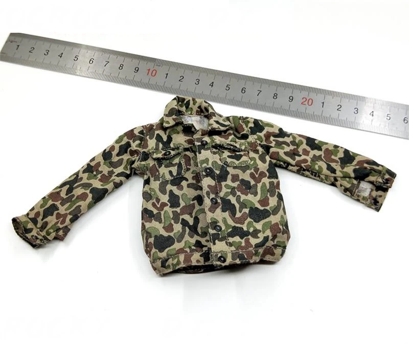 

Hot Sales Scale 1/6th Female Women Shirt Tops Coat War Combat For Usual 12inch Doll Action Collectable