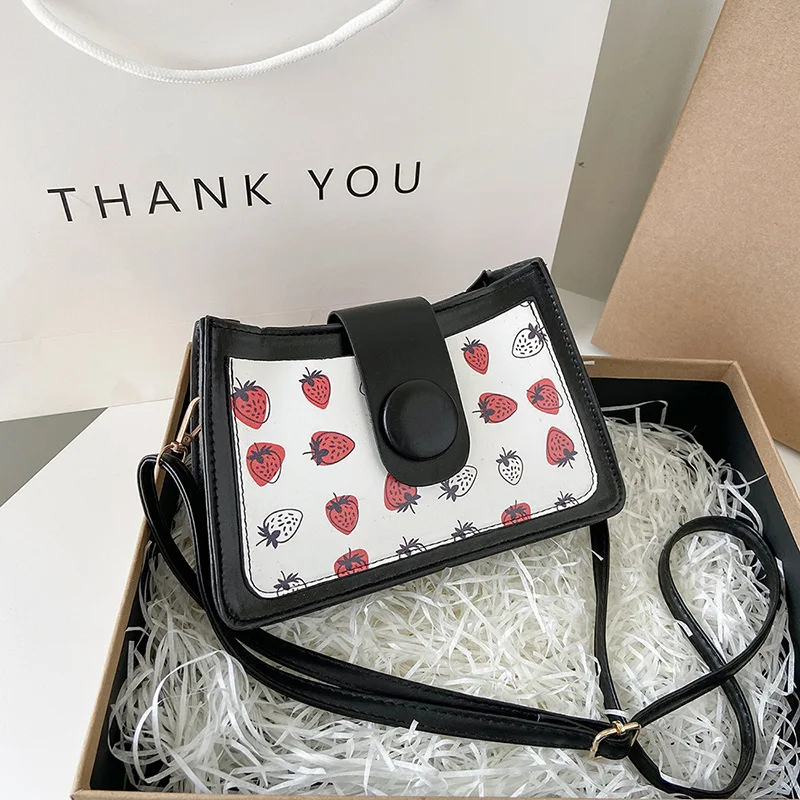 

Spring New Fashion Bag 2021 New Fashion Messenger Bag Women Bags Texture One-shoulder Armpit Female Small Square HandBag