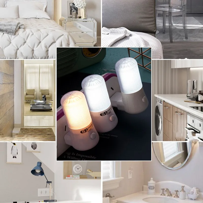 

SPECIALIST Store 1W AC 110-220V LED MINI Night Light EU/US Plug Bedside Lamp for Children Baby Bedroom Wall Socket Light Home