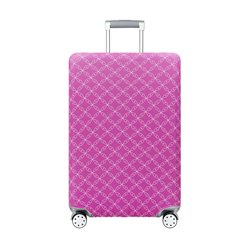 

Solid color stripes Luggage cover travel accessories case travel trolley suitcase cover Luggage elastic protector case 18-32inch