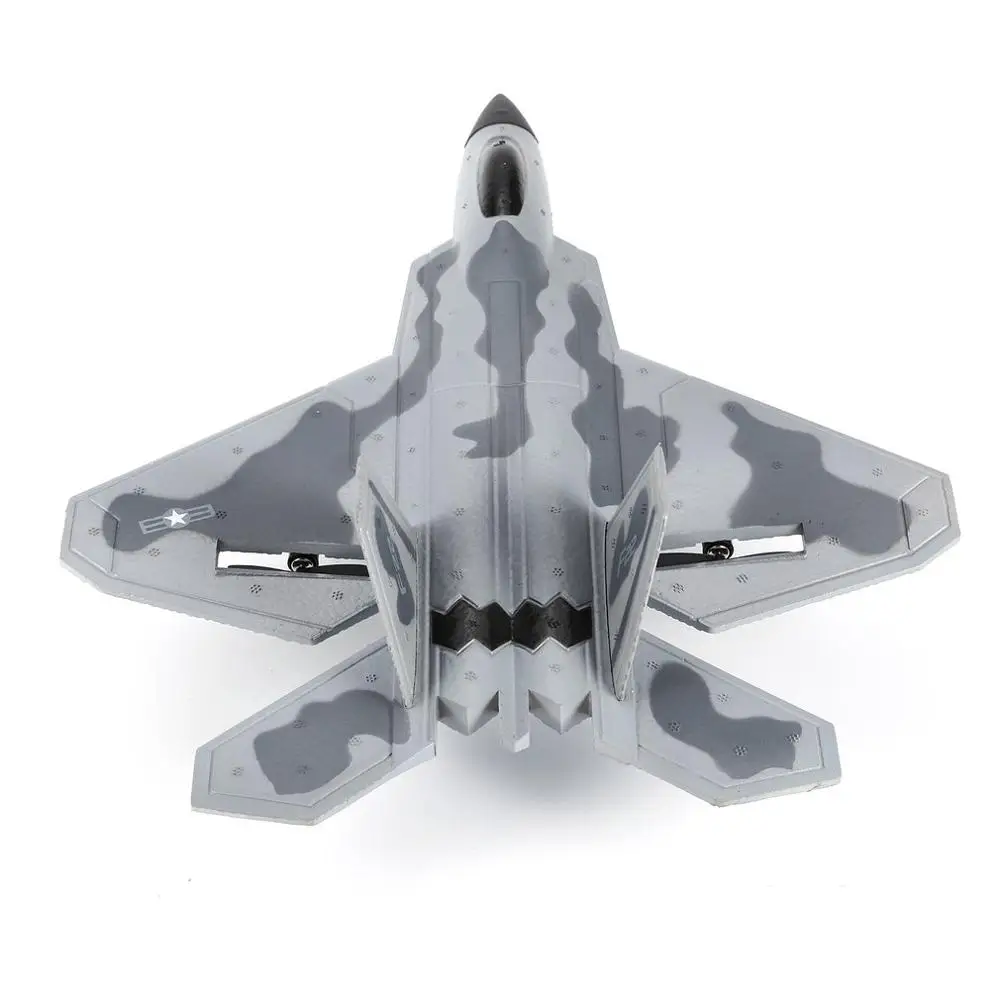 Новое поступление FX-822 F22 2 4 ГГц 290mm размах крыльев EPP RC истребитель пульт