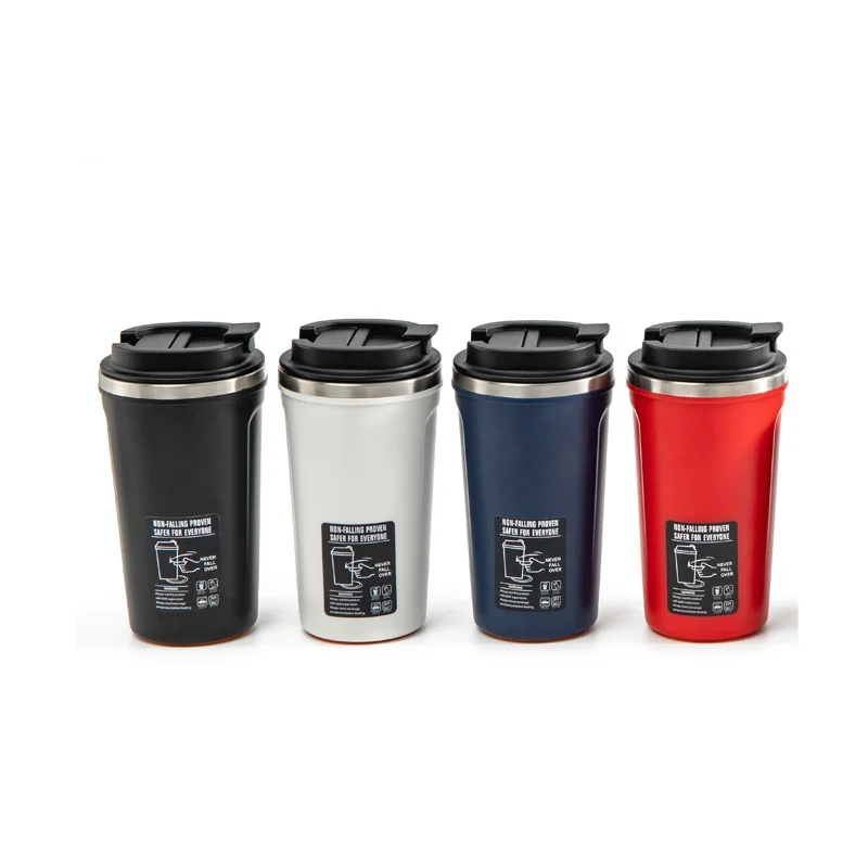 

520ML Tumbler Cup Coffee Mugs Stainless Steel Magic Sucker Bar Tea Cup Reusable Cup with Lid