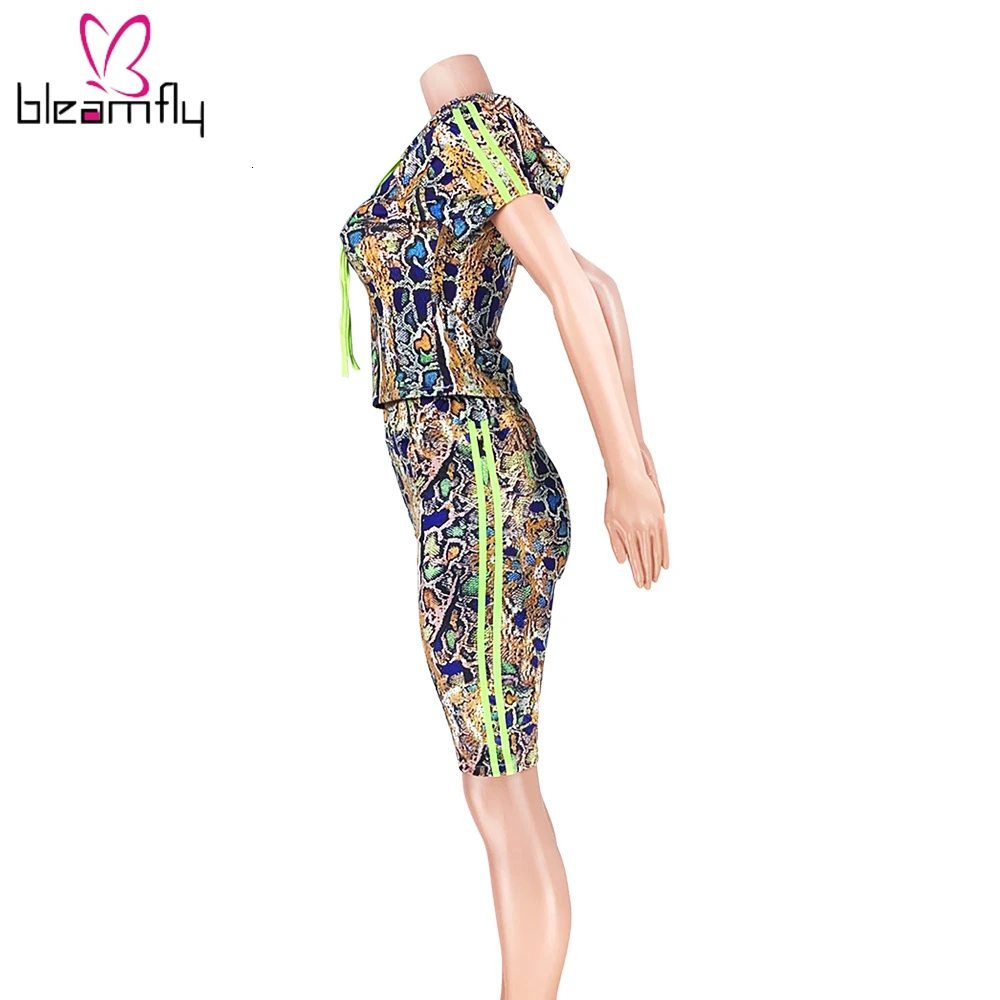 Новинка 2019 женские летние комплекты из двух предметов: топ с капюшоном и штаны