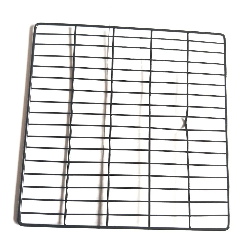 

Безопасная Антипригарная посуда для выпечки в духовке, стеллаж для шеф-повара в клетку, стеллаж для выпечки, проволочные стеллажи