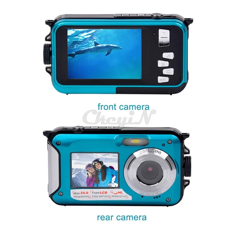 Супер Цифровая видеокамера Full HD 1080P водонепроницаемая камера 3 м под водой