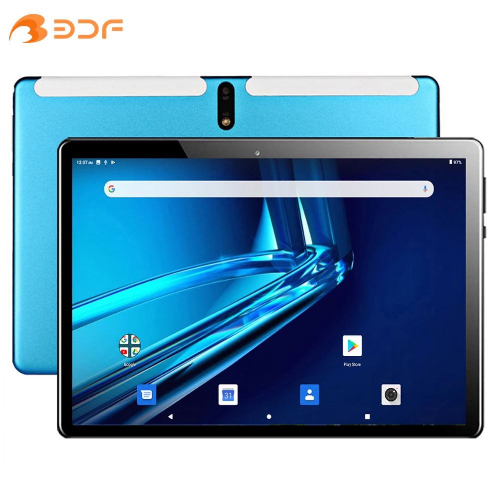 New Original 10.1 Inch Tablets 4G Network Octa Core Tablet PC Android 9.0 Google Play Dual 4G SIM Cards LTE Wifi GPS Type-C