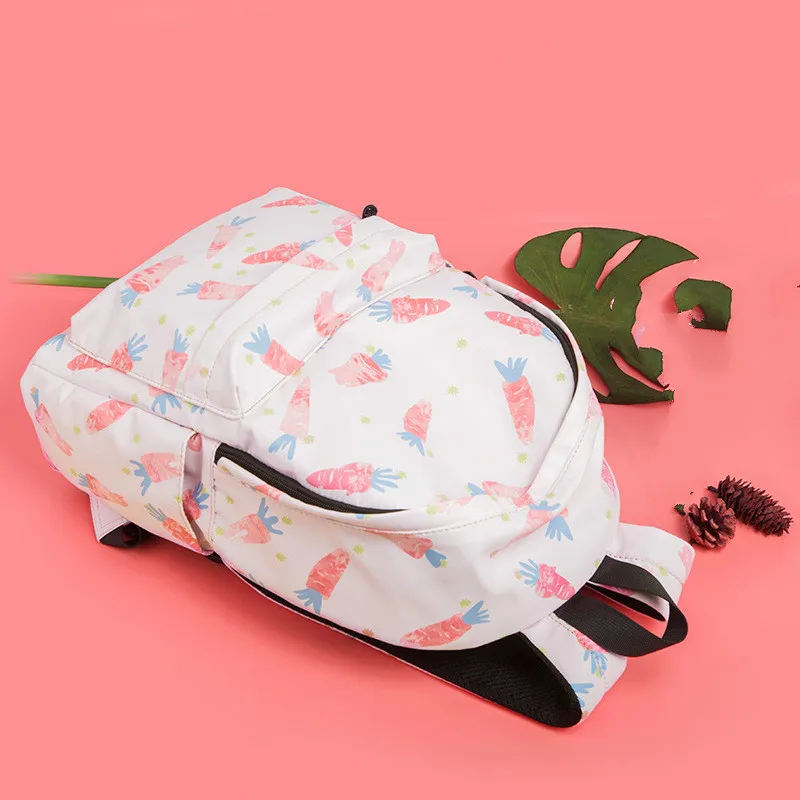 

New School Bags Girl Backpack Women Mochila Mujer Feminina Bagpack Sac A Dos Female Travel College Pink School Bags Bolsa Fruit