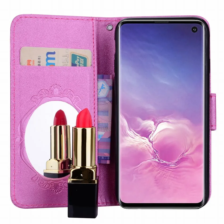 P Smart 2018 зеркальный чехол для сумки huawei Nova 3i Honor 10 9 7X 6X 5X Y5 Y6 Y9 Чехлы P20 P30 Pro P8 Lite 2017 P9
