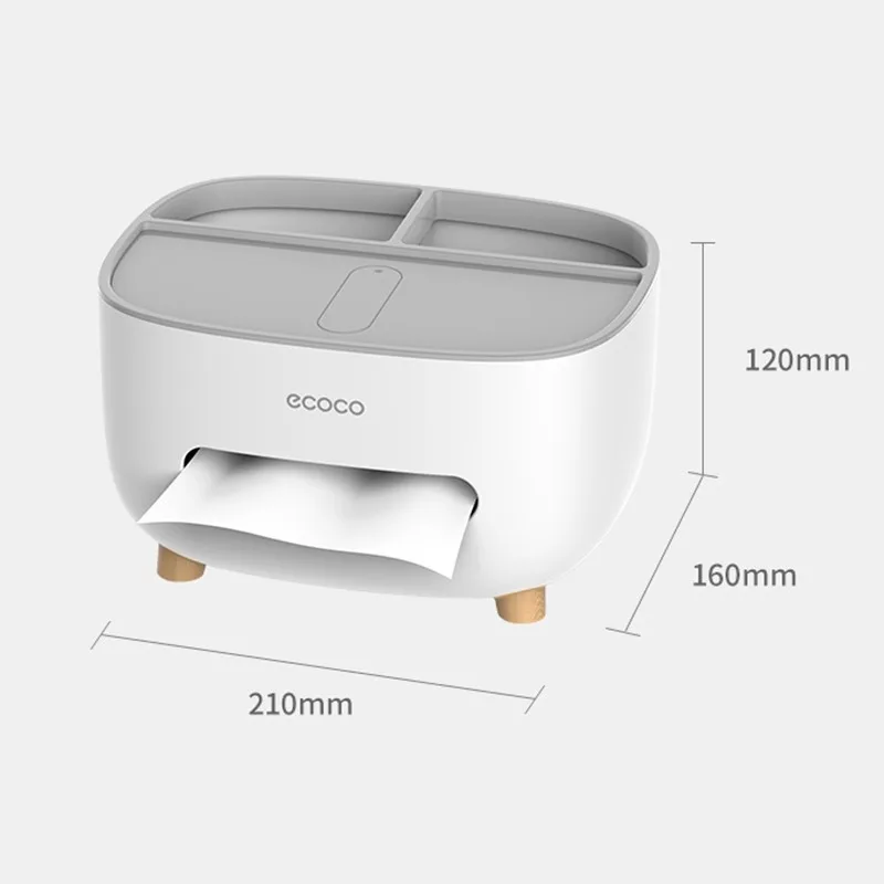 

Creative Multifunctional Tissue Box Toilet Tissue Holder Living Room Tissue Box Household Storage Box Bathroom Accessories
