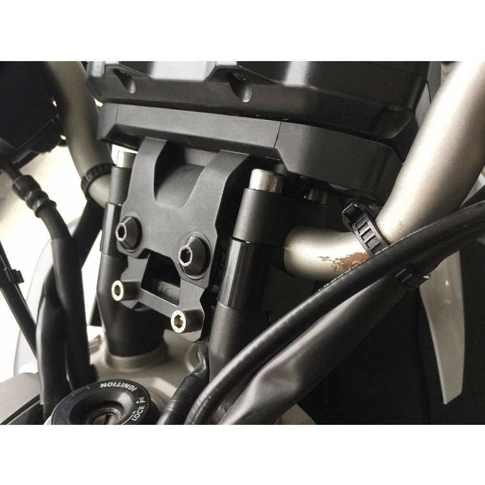Для YAMAHA MT-07 FZ-07 мото-клетка 2014 2015 2016 2017 25 мм Руль Riser зажим назад Move Mount аксессуары