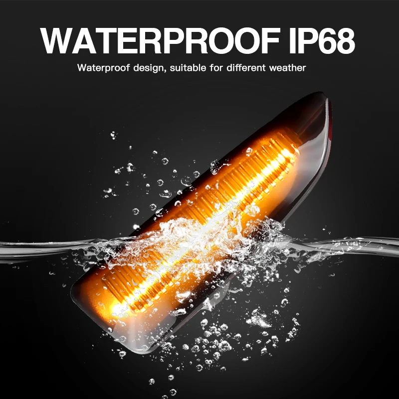 2 шт. светодиодный боковой габаритный фонарь для Opel Zafira Tourer Insignia Grandland Crossland Astra J K