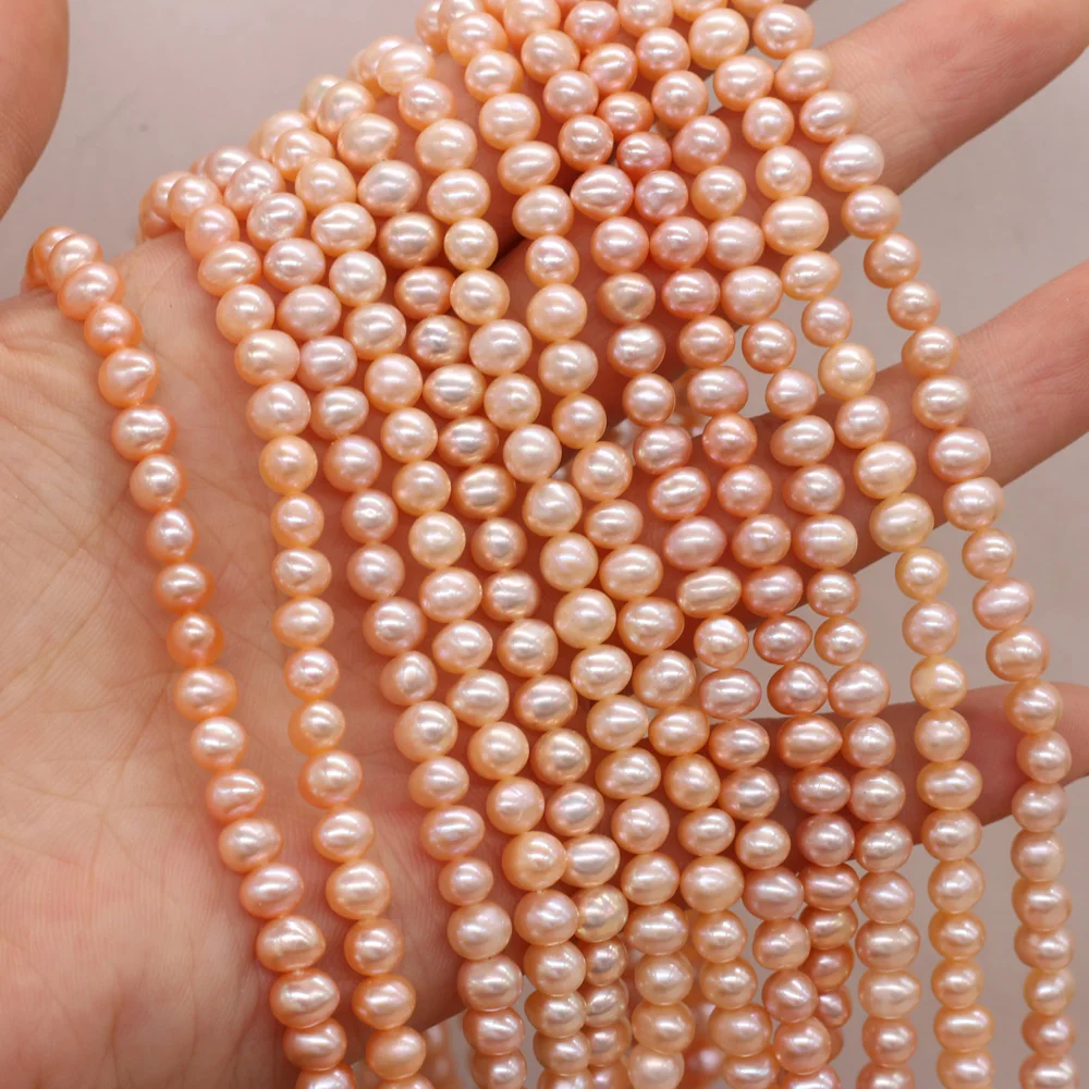 

Natural Freshwater Rice Pearl Bead White Purple Orange Pearl Beads Loose Beads for DIY Craft Bracelet Necklace Jewelry Making