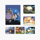 Классическая картина Hayao Miyazaki из аниме Мой сосед Тоторо, холст, постер, Настенная картина, украшение для дома, гостиной, детской комнаты