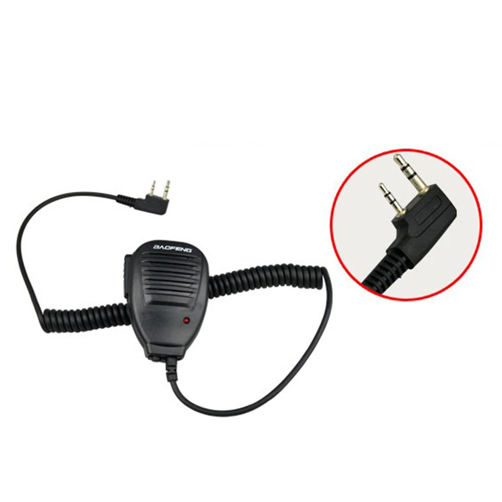 

Earphone Durable Mini With Indicator Light Microphone H21 2 Way Interphone Radio Headset For BF 888S UV5R Speaker