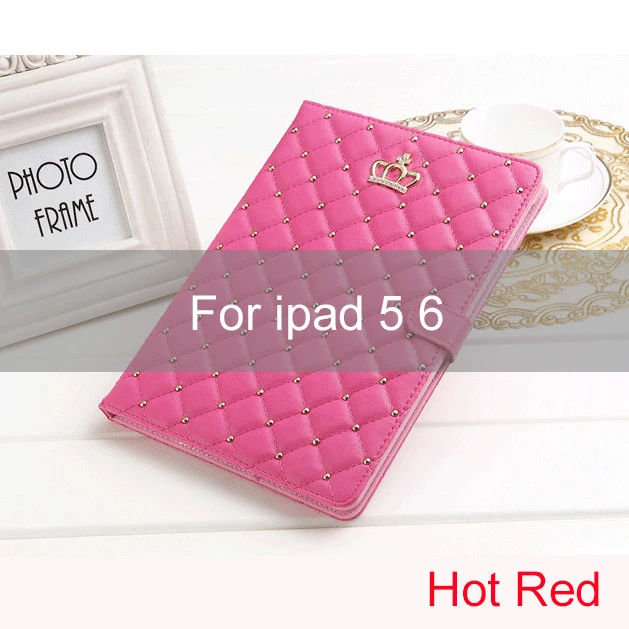 For ipad 5 6 Essidi Модный чехол для IPad 2, 3, 4 5 6 Smart Auto Wake Sleep PU кожаный чехол для планшета для IPad 2, 3, 4 5 6 для женщин девочек - Цвет: For ipad 5 6