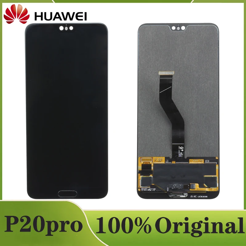 Оригинальный сменный дисплей 6 1 дюйма со сканером отпечатков пальцев для Huawei P20 Pro