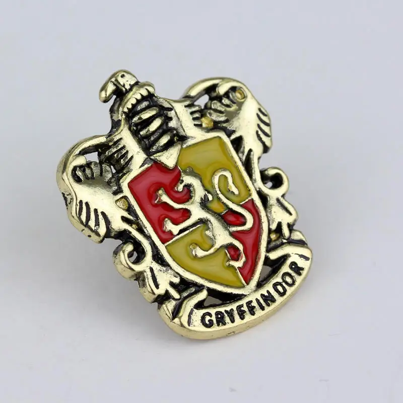 Brooch Hp cosplay Platform 9 3/4, брелок с логотипом, 2 цвета, круглая подвеска, аксессуары, брелок, коллекция, реквизит, ювелирное изделие, подарок для фанатов - Цвет: Brooch