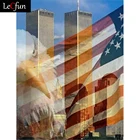 Алмазная картина LeCfun 5D сделай сам, американский Орл, искусство, полное сверление, круглая квадратная вышивка, краска с бусинами по номерам, Бабочка, подарок