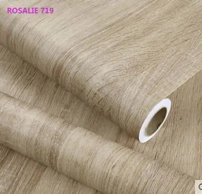

Wood grain stickers wardrobe cabinet table furniture renovation stickers wallpaper self-adhesive PVC waterproof stickers