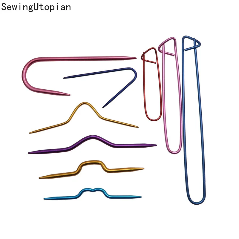 9 шт./компл. U-образные спицы для шитья крючки вязания булавки маркеры игл фиксации