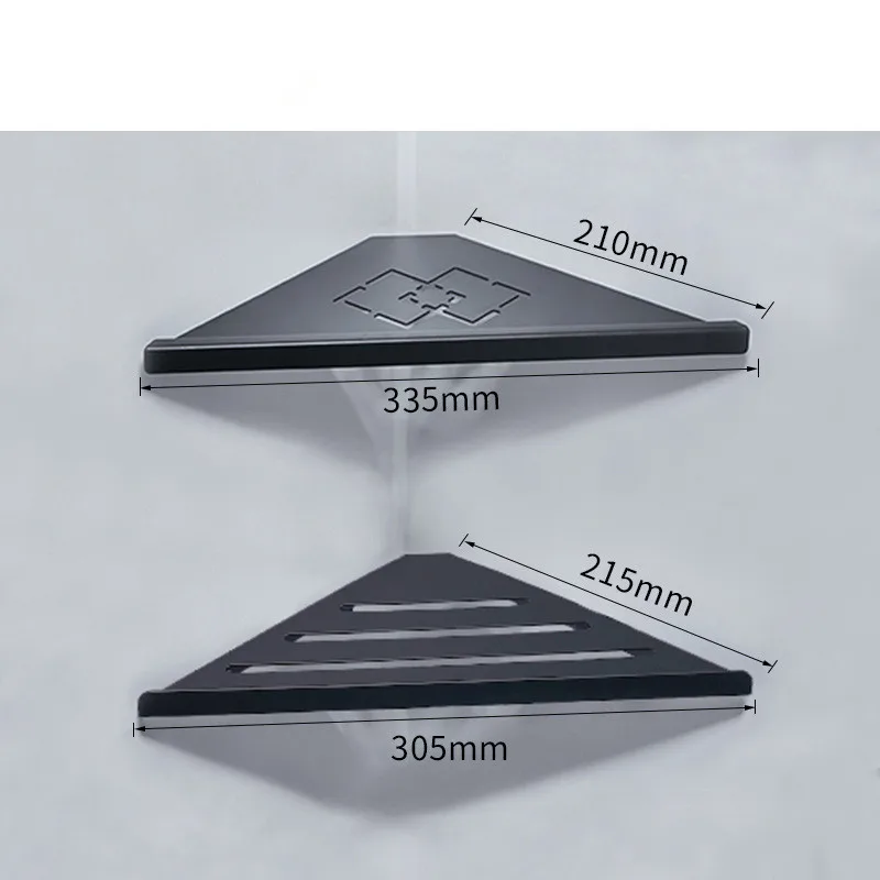 Угловая полка для хранения полотенец из нержавеющей стали | Строительство и