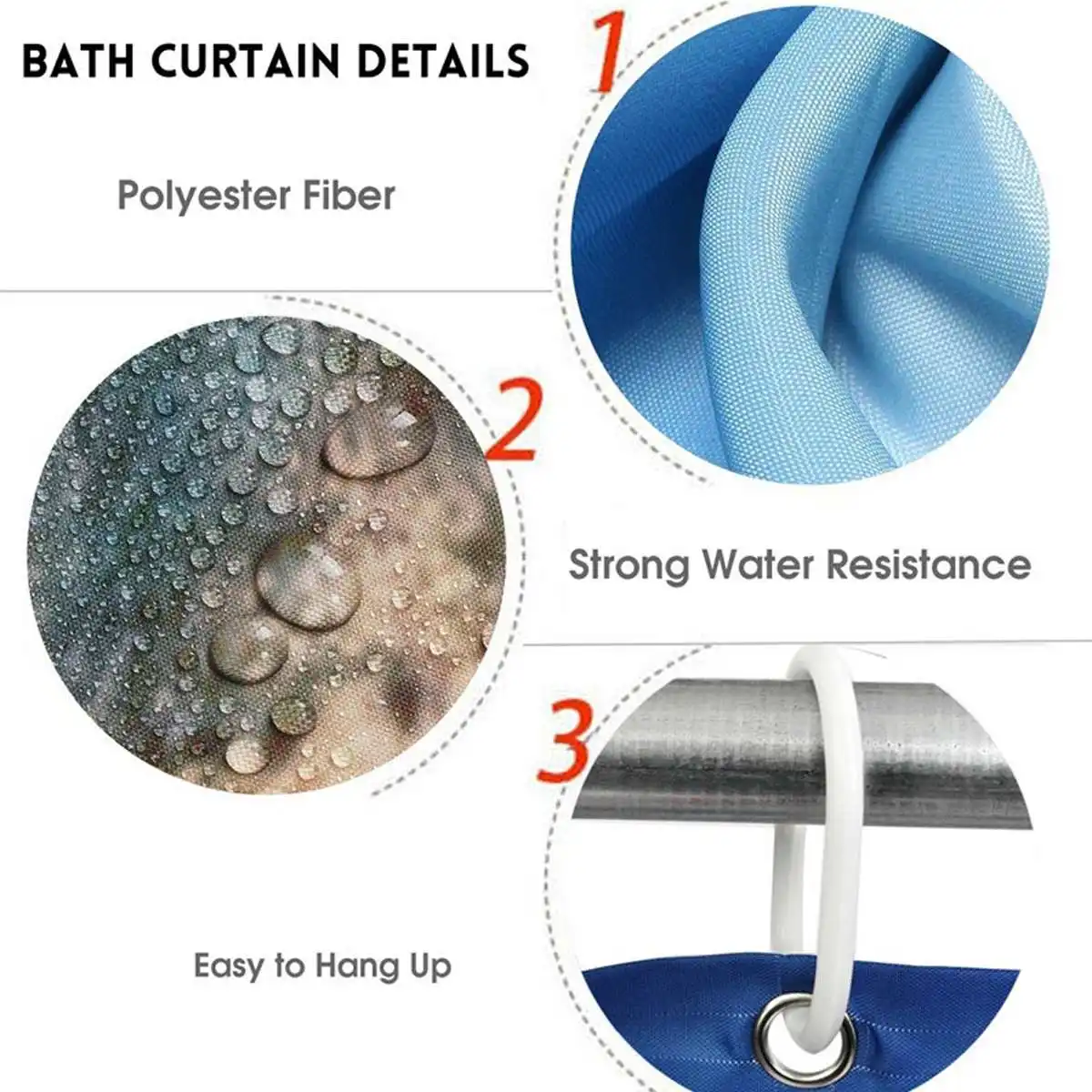 

Xueqin 4pcsChristmas elk Shower Curtain Carpet Cover Toilet Cover Bath Mat Pad Set Bathroom Curtain Bath Mats Christmas Decor