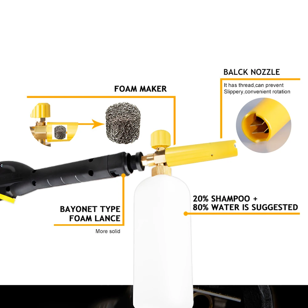 Высокая Давление устройство для формирования мыльной пены опрыскиватель